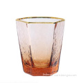 custom Orange water wine glass drinking glasses set
